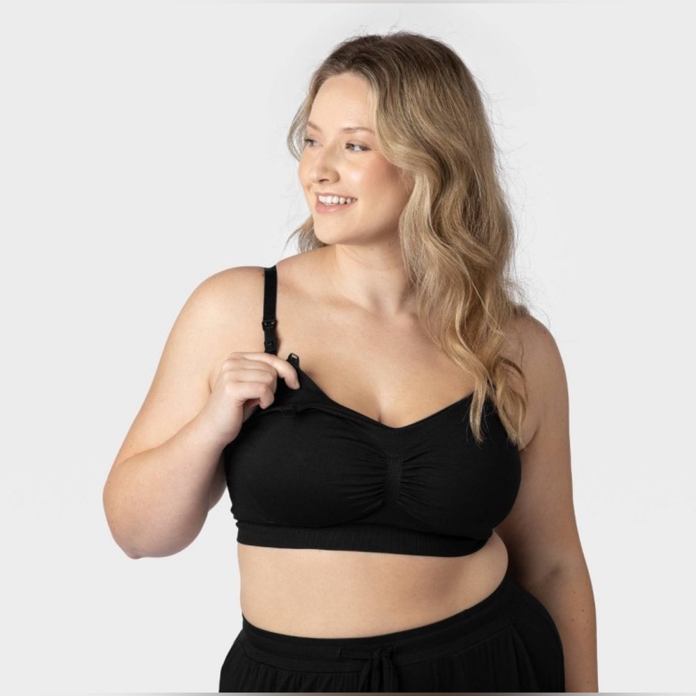 kindred by Kindred‎ Bravely Women’s Pumping & Nursing Hands Free Bra Black Large - Picture 11 of 11